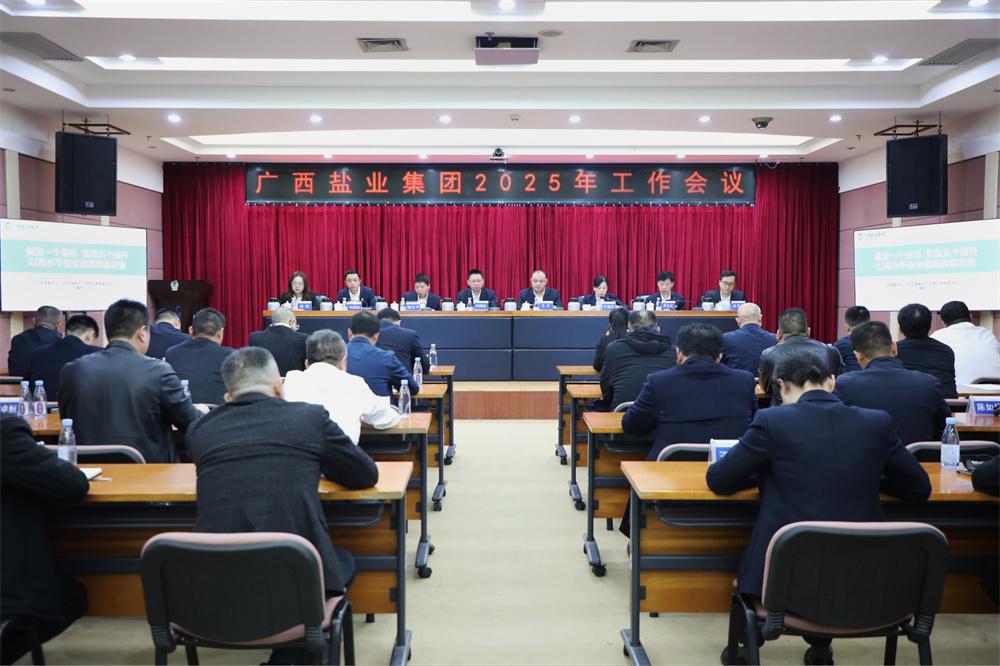 广西168体育集团召开2025年工作会议